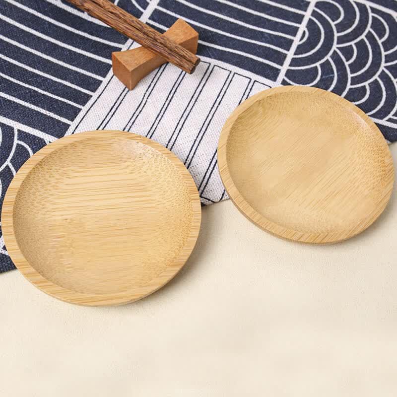 

Alishan Zen Multi-Use Round Coasters & Sauce Dishes, 10-Pack