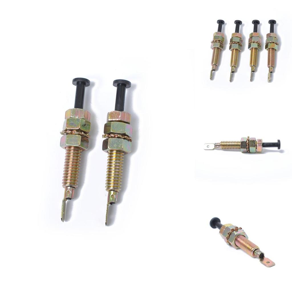 Universal X 24 Car Door Trunk Alarm Light Hood Jamb Pin Switch Bonnet