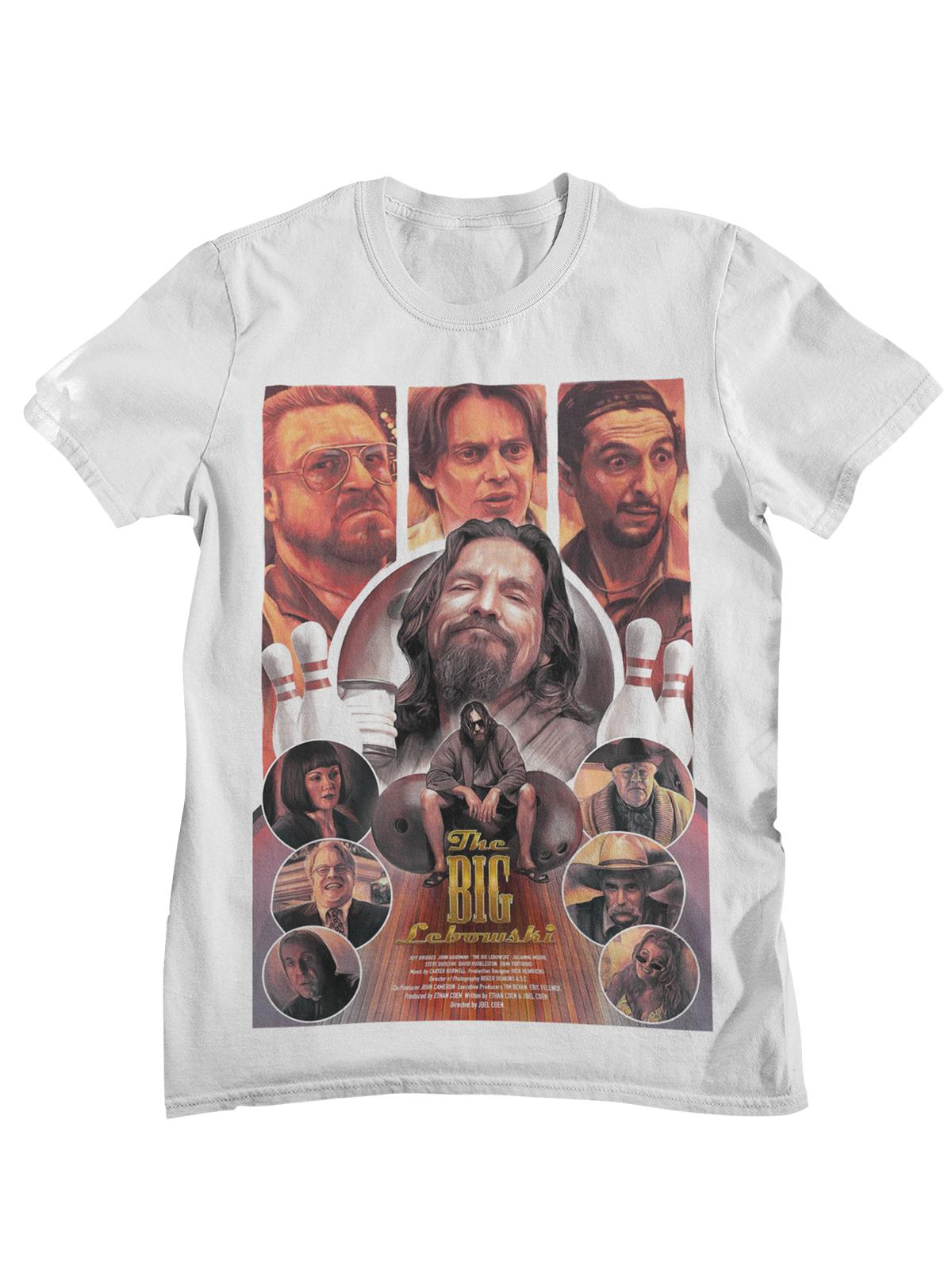 

The Big Lebowski The Dude Unisex of the Year Graphic T Shirt Unisex Women Casual Cotton Comedy Movie Streetwear Tee 4XL