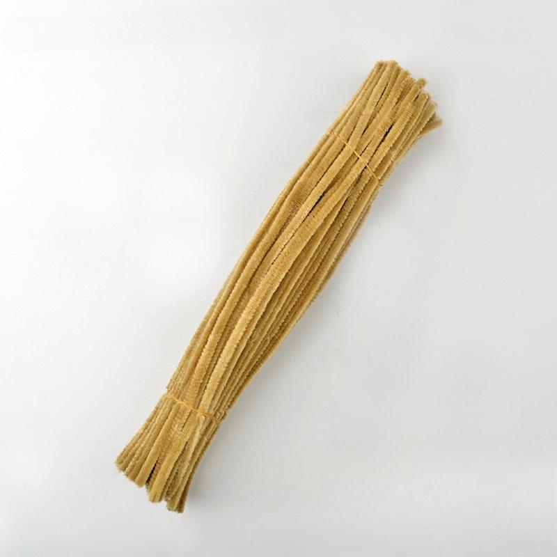500pcs Chenille Stem Pipe Kids DIY Creative Chenille Sticks Cleaners Kindergarten Educational Handmade Material Plush Strips