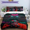 3pcs The Weeknd1 Pattern Bedding Set Duvet Cover Set Includes Duvet Cover &pillowcases, Perfect All Season Bedroom Decoration & Gift