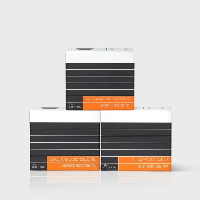 

Кофе в капсулах Elcafe 3 вида Classic Capsule 10ea