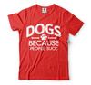 Dogs Because People Suck Funny Dog Owner Shirts Dog Humor Shirts