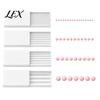 Miniature Decor Clay Tool 4Pcs 3D Print Gel Ball Maker Tools, Nail Art Bead Roller for Flowers, Small Precision Molds 2/3/4/5 Mm Sphere Shaper