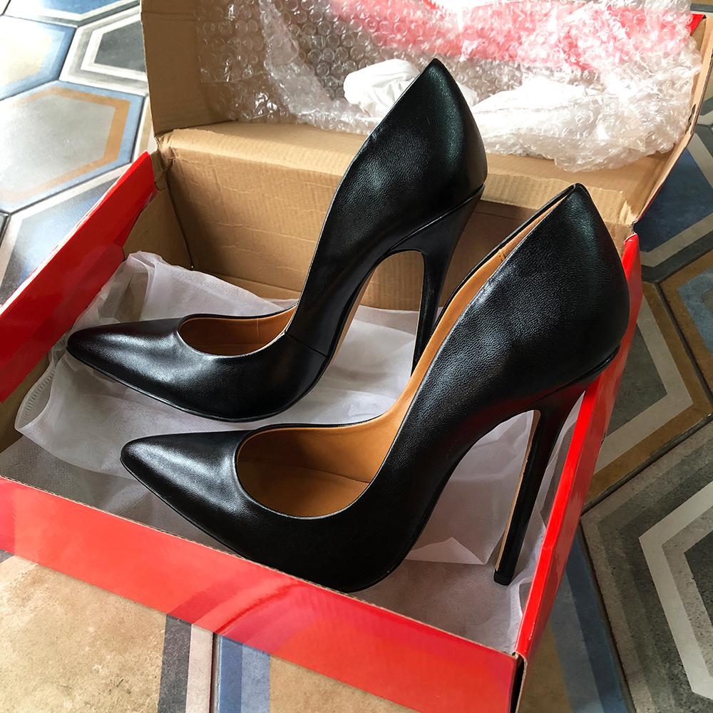 

Tikicup Большой размер 40-48 Однотонные черные 15 см Чрезвычайно высокий каблук Остроносые туфли-лодочки на шпильке Слипоны Кроссдресс Обувь Королевы Драконов 40 матовый черный