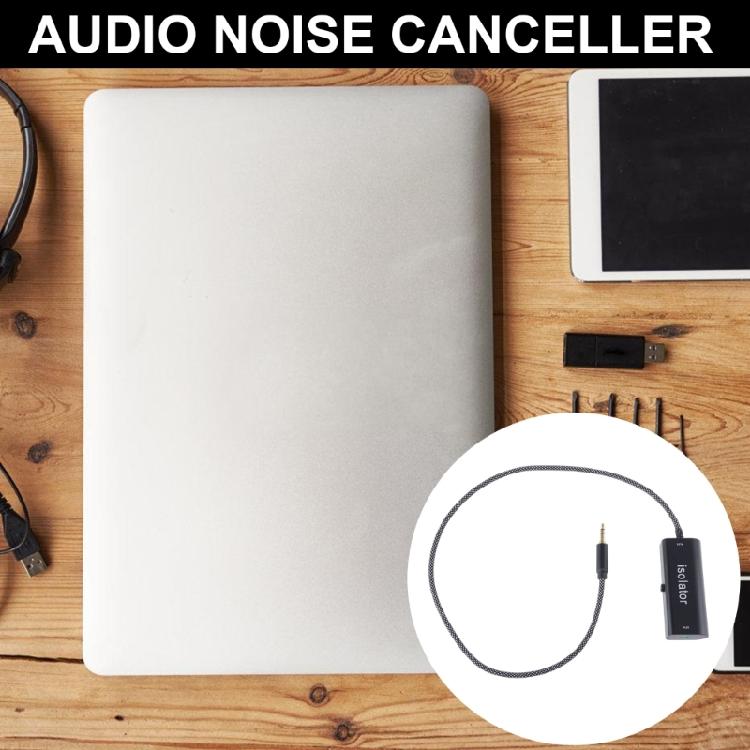Standard 3,5mm Aux Isolator Rauschfilter Isolationsgerät Auto Brummunterdrücker für geräuschlose Aufnahme und Wiedergabe