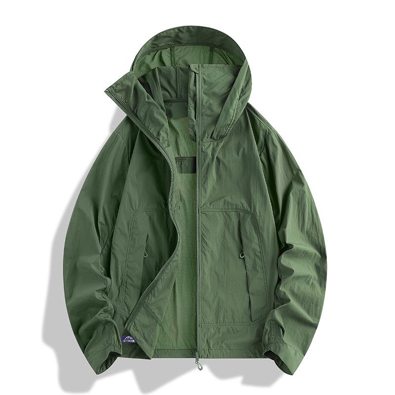 Petite Women's Lightweight Outdoor UV Protection Jacket and Men's UPF50+ Hiking Sun Jacket