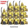 11pcs Medieval Elf Figures Orc Army Soldiers Vargr Raider Knights Building Blocks Bricks DIY Assemble War Toy Gifts for Kids Boy