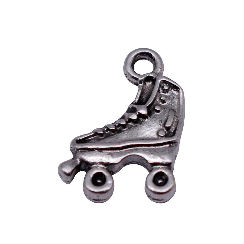 Cowboy Boot Charms Multi Color Alloy Pendants For Western Themed DIY Jewelry