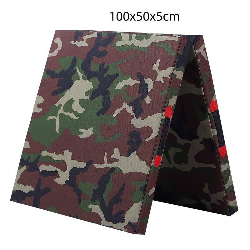 50MM Portable Anti Slip Foam Gymnastic Mat Leather Yoga Gymnastic Tumbling Mattress Gym Mat Foldable Exercise Mat