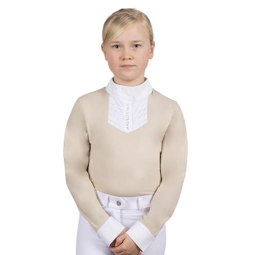 Coldstream Childrens/Kids Next Generation Roslin Crystal Ruffles Show Shirt