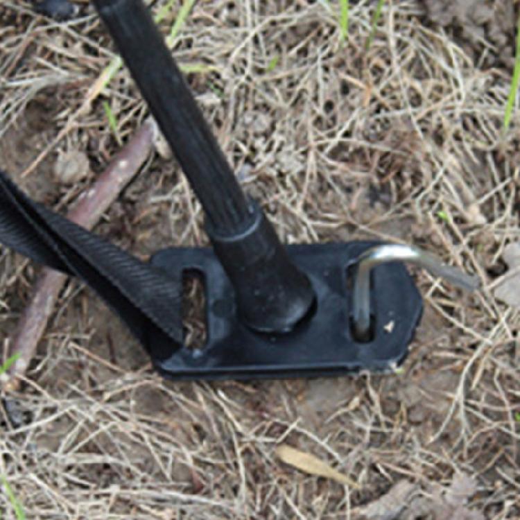 10Pcs Camping Tent Hook Guy Line Fasteners Set, Plastic Camping Tent Feet Holder Buckles Camping Tent Poles Converter