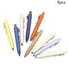 9/10Pieces Set Portable Mini 0.5Mm Core Quick Drying Neutral Pen Cute Carbon Pen Durable Bullet Tip Pen Students School Supplies