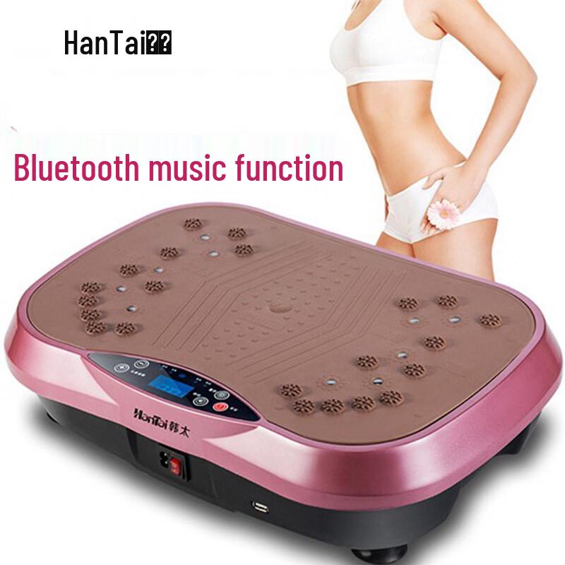 

Вибрационная платформа для фитнеса HanTai 470 с эспандерами и Bluetooth, штекер CN (адаптер в комплекте)