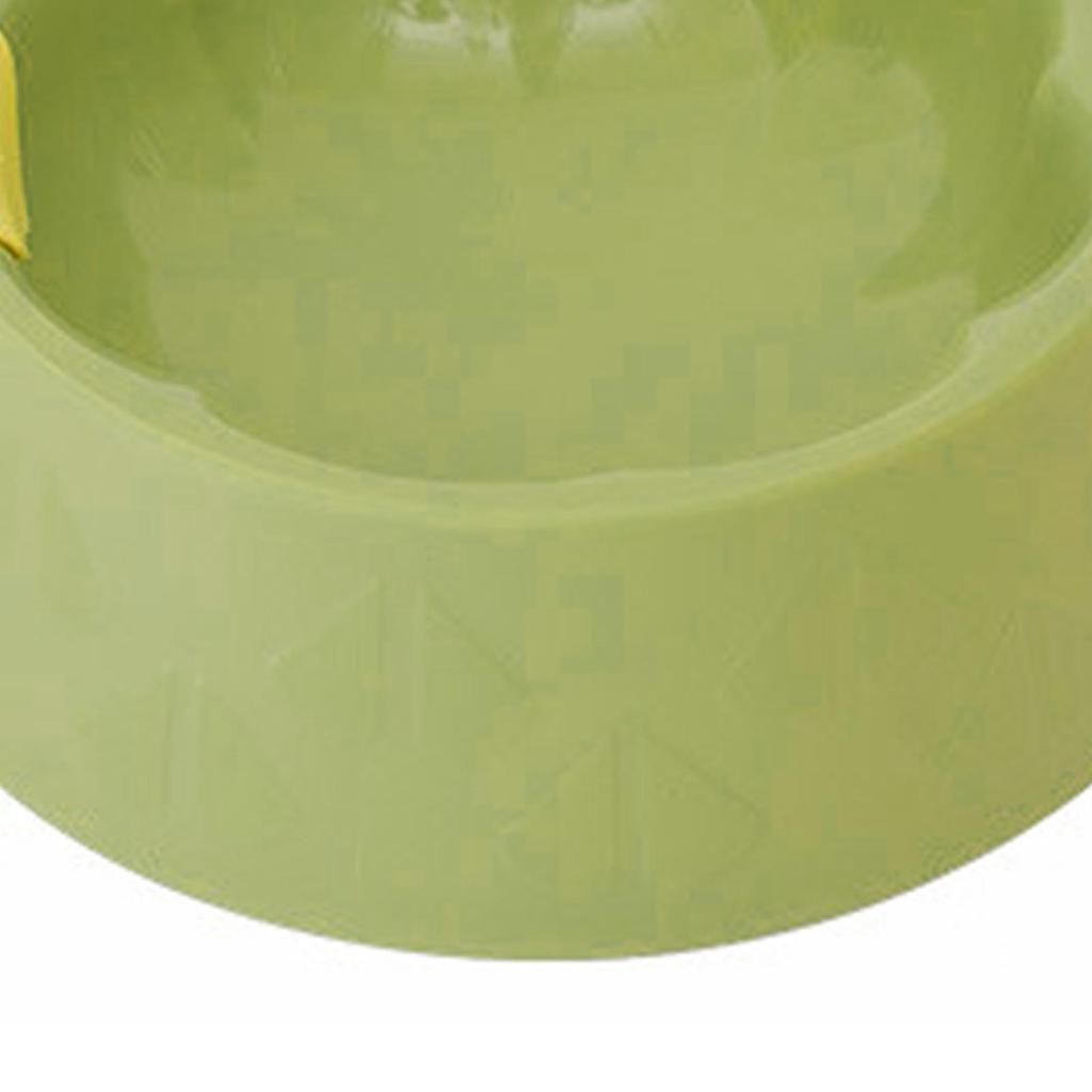 Pet Food Bowl Multipurpose Cute Flower Shape Large Capacity Spill Proof Cervical Protection Dog Cat
