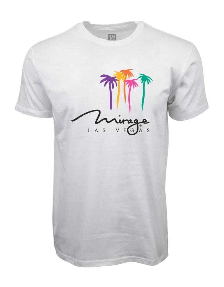 Mirage las vegas graphic t shirt white XL
