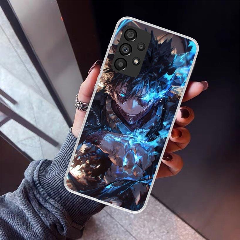 Dabi MHA My Hero A-Academy Phone Case For Samsung Galaxy A17 A57 A37 A16 A26 A36 A56 A15 A25 A35 A55 A14 A13 A54 A53 A34 A24 A33