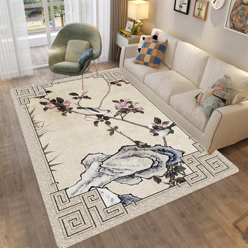 Geometric Modern Rugs Non-slip Floor Mat for Family Bedroom Indoor Children's Play Throwing Yoga Mats Area Rug area rug