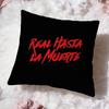 Music RReal Hasta La MuerteS Cushion Cover Premium Comfort Reversible Pillow Cove -Two In One Design for Any Room & Car Interior