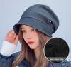 Women's Korean-Style Versatile Warm Octagonal Hat for Autumn & Winter