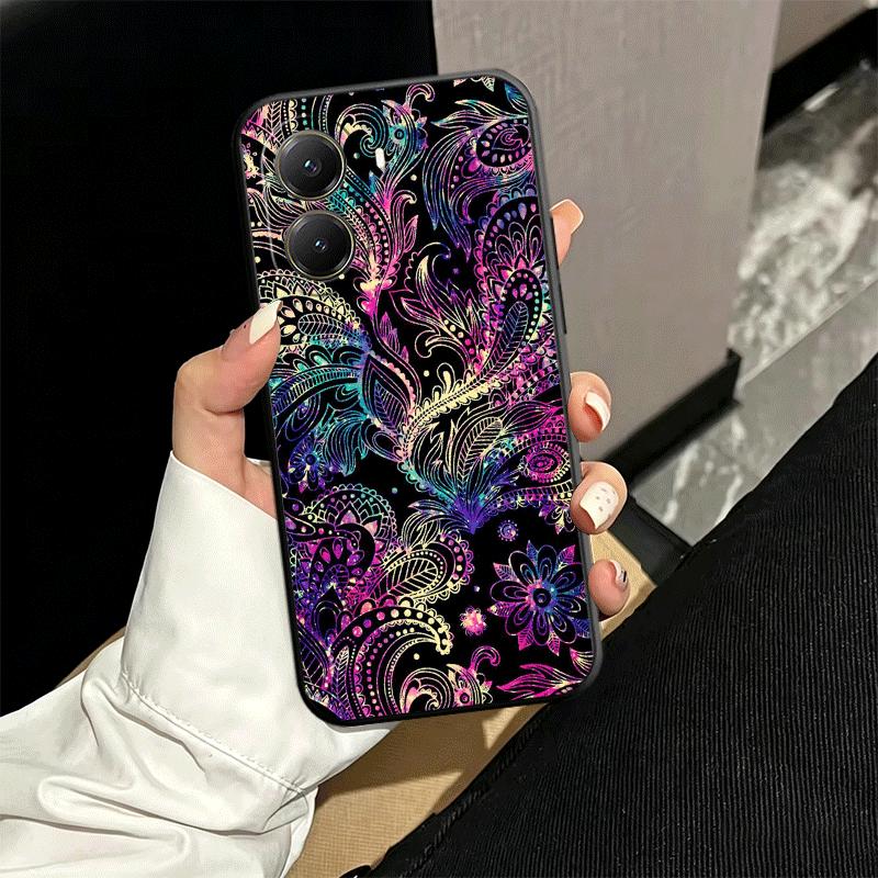 Mandala Sunflower Dreamy Style Soft Phone Case for Xiaomi Poco X5 X6 X7 X8 Pro Max X3 F7 F8 Ultra M8 M7 M6 M5 Redmi 15 15C 14C 1