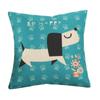 45x45cm Cartoon Animal Printed Cotton Linen Cushion Cover Home Sofa Chair Children Bedroom Decoration