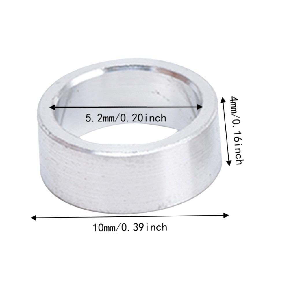 6pcs Hardware Assembly Round Unthreaded Standoff Round Aluminum Alloy Spacer Hardware Assembly