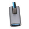 90 Degree USB 3.1 Adapter 15W 5V 3A 10Gbps Plug and Play Left Angle USB Male to Female Adapter for