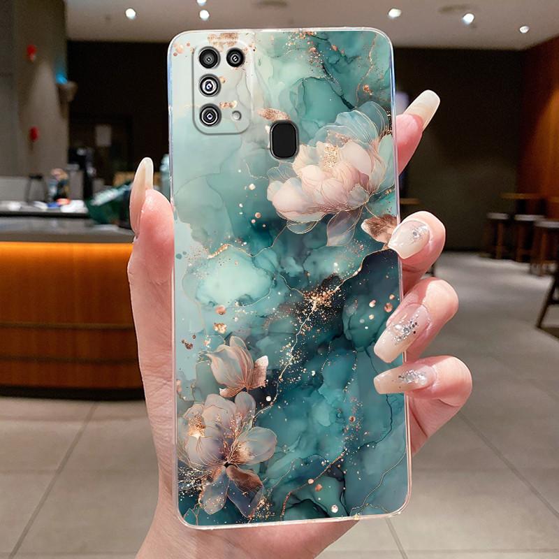 Case For Samsung M31 M21s M21 M30s Luxury Dragon Cute Cool Boys Girls Soft silicone Phone Case Back Cover Transparent TPU Shell