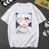 The Summer Hikaru Died Graphic T Shirts Tome Hikaru Yoshiki Anime Shirt Cheap Material Polyester Crewneck Casual Youth Unisexs