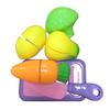 1Set Pretend Play Toy Hands-on Ability Resistant To Falling Plastic Cut Fruit Children Toy for Kids