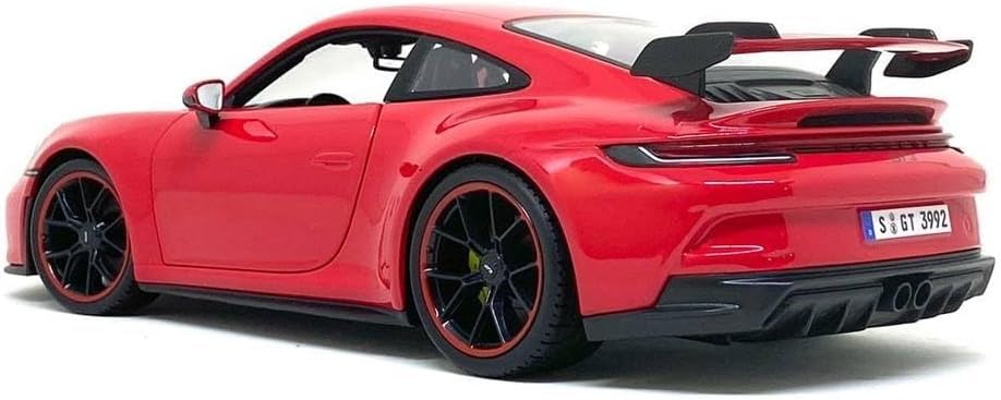 Maisto Porsche 911 GTS Red Scale Special Edition Diecast Car with Opening Doors and Hood 1/18