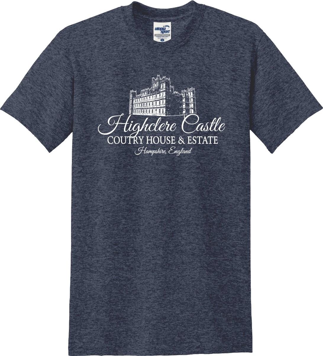 

Highclere Castle Country House & Estate Hampshire England Unisex T shirt (S-5X) 4XL