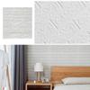 DIY 3D Imitation Brick Wall Stickers Peel and Stick Background Wallpaper  Wallboard Renovation