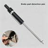 Non detachable brake disc thickness measuring ruler measuring tool brake pad scale pen wear testing tool inspection pen