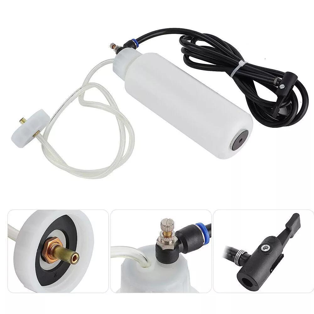 Car Brake Clutch Bleeder Tool Air Brake Vacuum Car Brake Bleeding Fluid Bleeder Kit Vacuum Pump 500ml Air Powered Tool