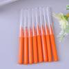 8Pcs Interdental Brush Dental Brush Picks Ultra Fine Tooth Flossing Head Soft Interdental Cleaners Bendable for Dental Care