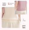 Mom's Stylish Ice Silk Summer Knit T-Shirt: Age-Reducing Short-Sleeved Top for Middle-Aged & Elderly Women