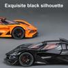 1/32 Apollo EVO Toy Alloy Model Car Simulation Diecast Exquisite Interior Design Rear Wheel Pull Back Vehicles Boy Collects Gift