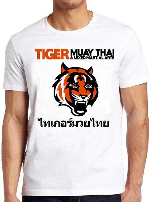 Muay Thai Tiger Fighting Tee Thailand Sport Joke Gift Funny Tee T Shirt M1084 XXL