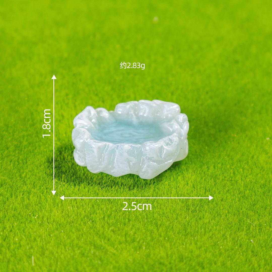 

Симуляция Светящийся в темноте Мох Микроландшафтная сцена Строительство Смола Украшения Аксессуары Декорация Игрушки Water Well No. 2