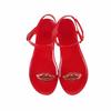 New Sandals Sexy Lips New Fruit Sandals Women's Non-slip PVC Jelly Flat Sandals Outside