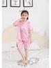 Children's Ice Silk Pajamas Set - Comfortable Summer Sleepwear for Boys and Girls