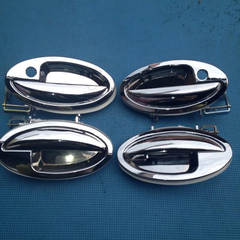 

Для Lifan 520 520i Breez Chrome Наружные дверные ручки Чехлы Аксессуары Хорошее качество Металлические наклейки автомобиля