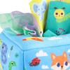1 Sensory Game Children's Tissue Box Toy Learning Motor Skills Soft Polyester Suitable for