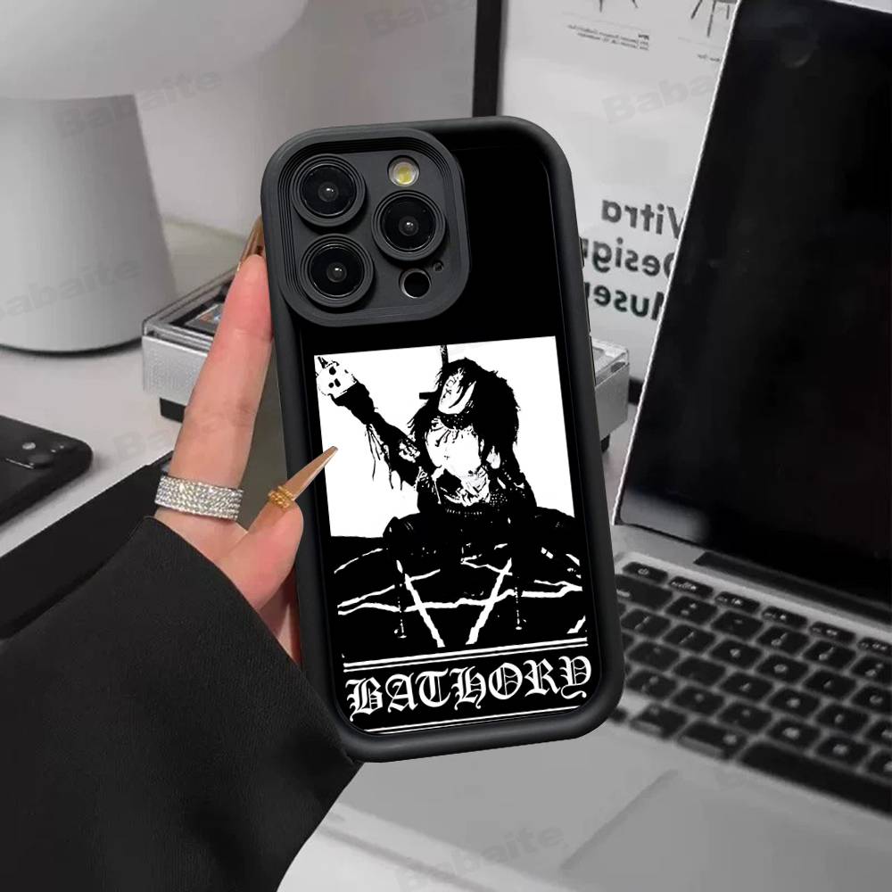 Bathory Quorthon Band Singer Phone Case For IPhone 11 12 13 16 15 17 14 Pro Max Soft Funda Silicone Cover