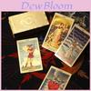Jeu de Cadeau Cartes de Tarot Plastique Imperméable Pour Jeux de Société en Famille Et Développement Émotionnel