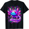 Axolotl Beautiful Colorful Art Axolotl T-Shirt