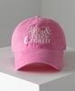Bichiseuaenkeulim Original Logo Pigment Ball Cap-Pink