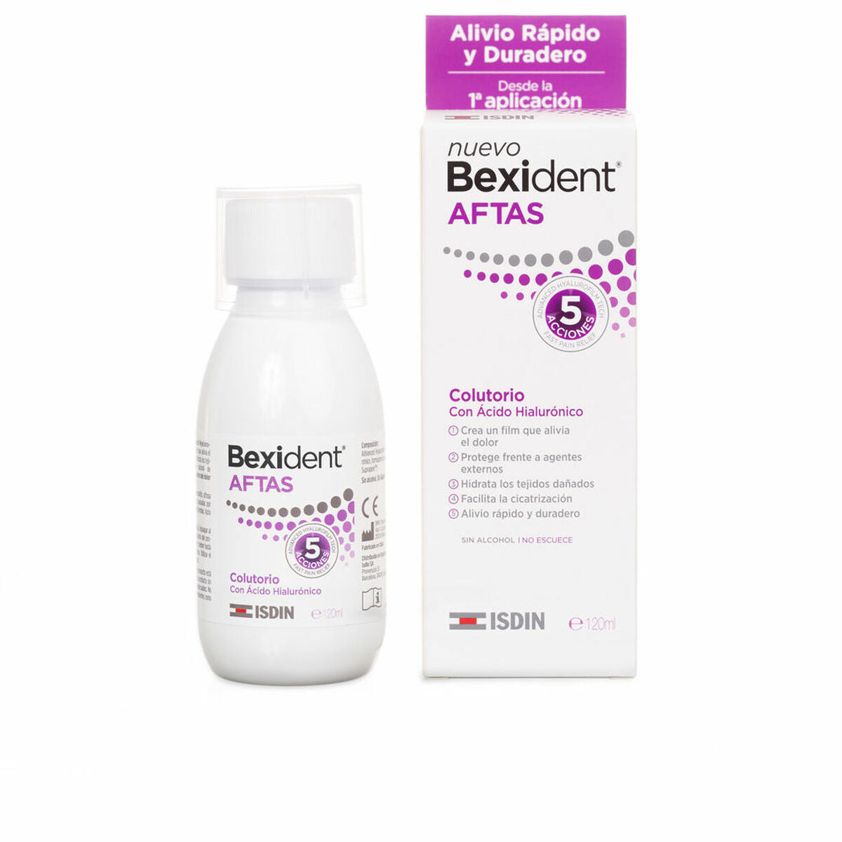

Mouthwash Isdin Bexident Aftas Mouth Protector Scarification (120 ml)